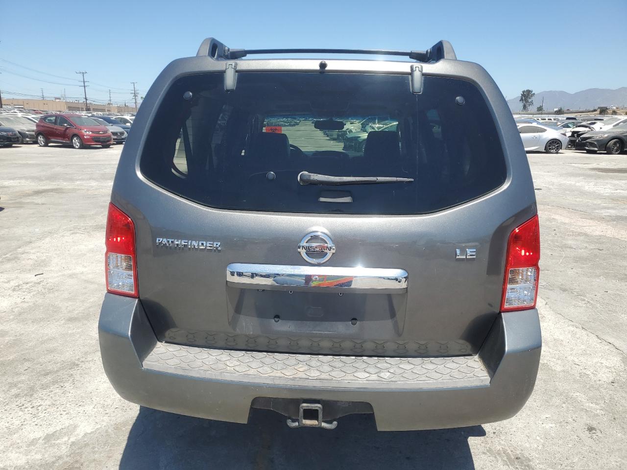 2008 Nissan Pathfinder Le VIN: 5N1BR18A98C607909 Lot: 64110055