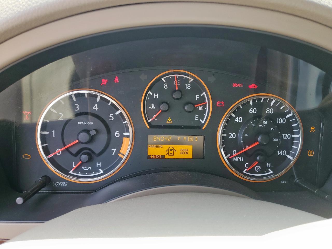 2012 Nissan Armada Sv VIN: 5N1BA0NF6CN619112 Lot: 65047445