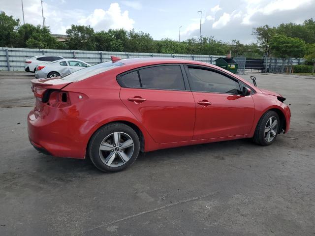  KIA FORTE 2018 Czerwony
