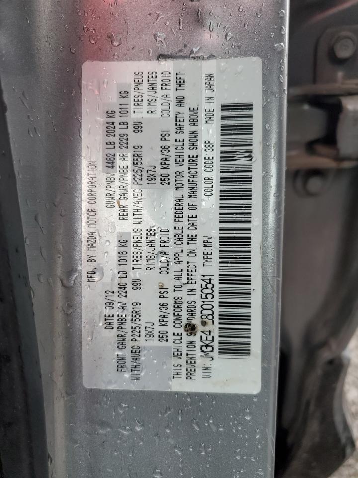 2013 Mazda Cx-5 Gt VIN: JM3KE4DE8D0150541 Lot: 66680405