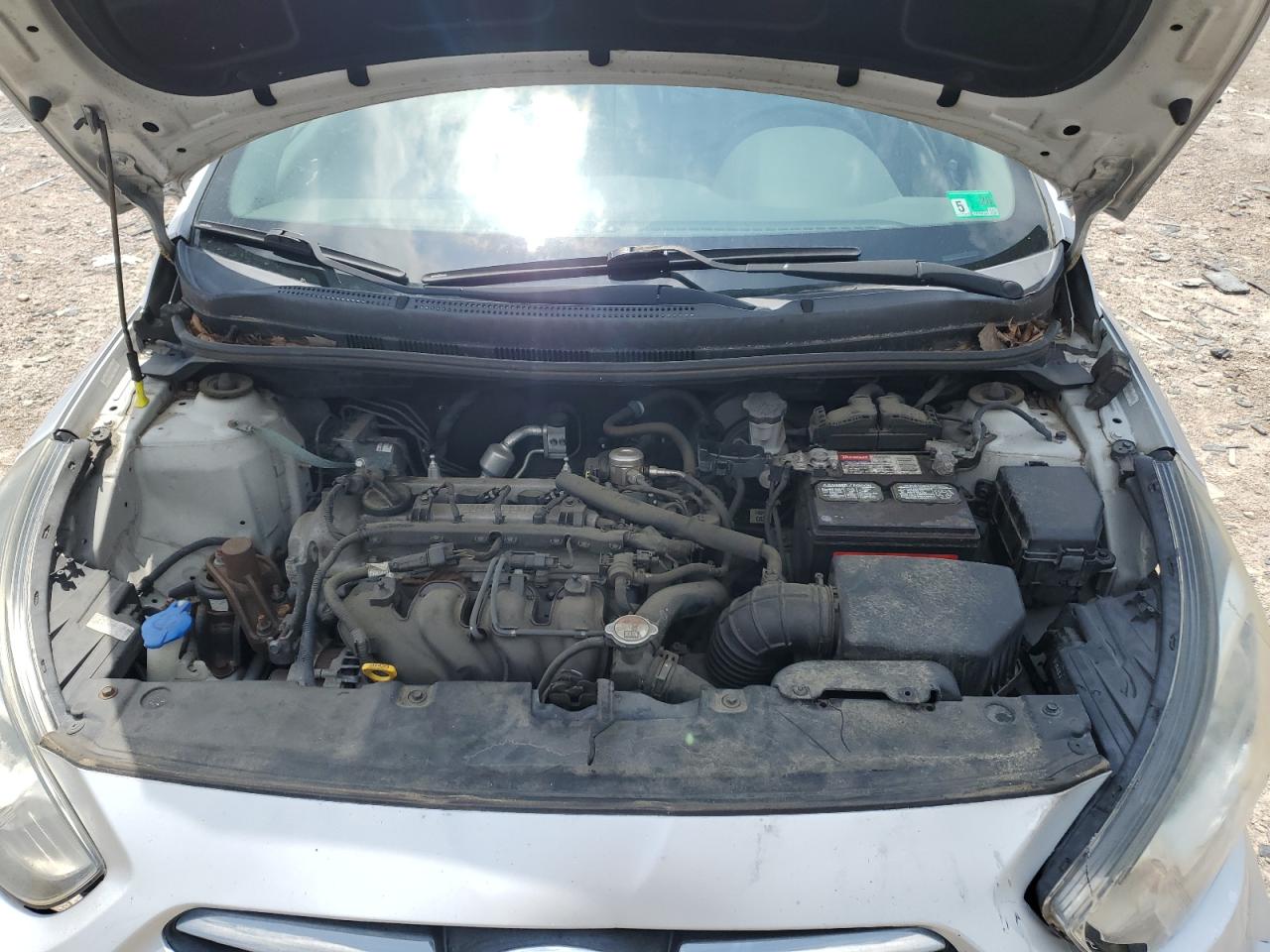 2012 Hyundai Accent Gls VIN: KMHCT4AEXCU216646 Lot: 64934975