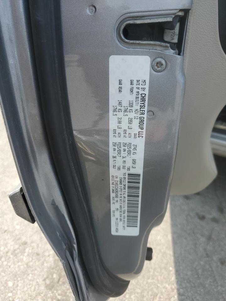 2013 Dodge Grand Caravan Sxt VIN: 2C4RDGCG4DR634968 Lot: 66801285