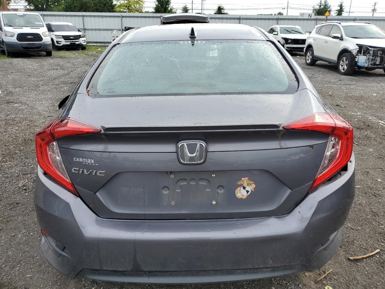 2018 Honda Civic Ex VIN: 2HGFC1F89JH640839 Lot: 63385345