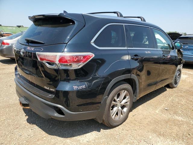  TOYOTA HIGHLANDER 2014 Czarny