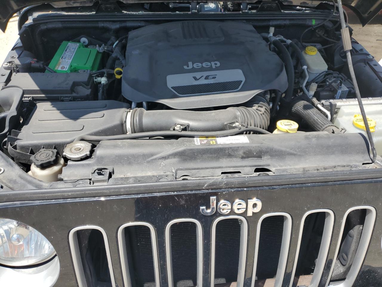 2016 Jeep Wrangler Sahara VIN: 1C4AJWBG2GL128652 Lot: 62870825