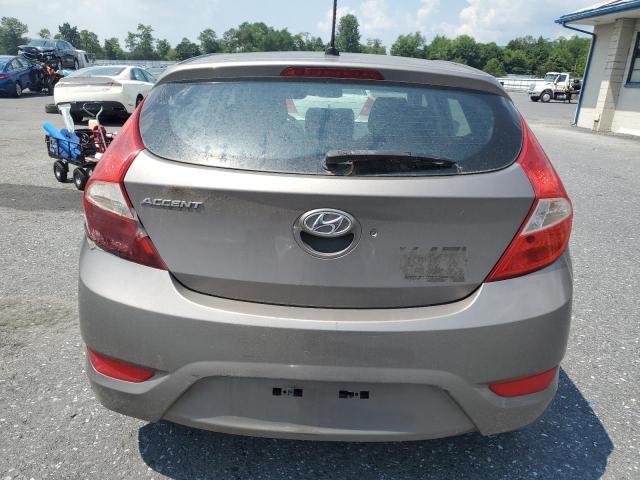 Hatchbacks HYUNDAI ACCENT 2017 Szary