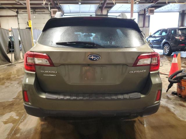  SUBARU OUTBACK 2015 Zielony