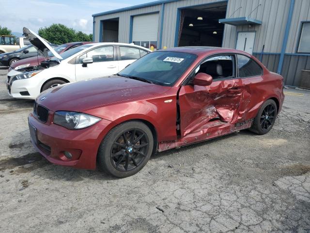  BMW 1 SERIES 2012 Czerwony