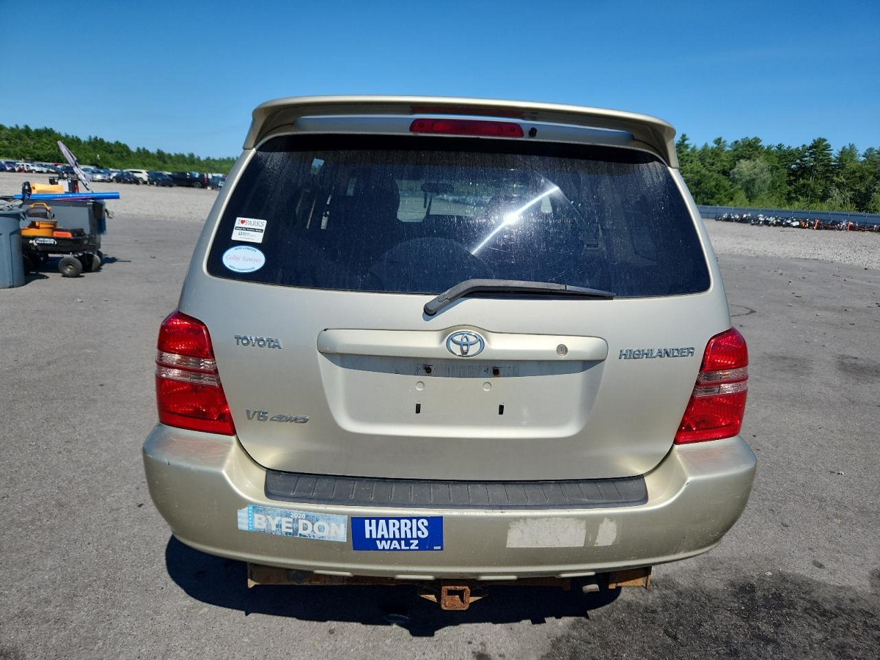 2001 Toyota Highlander VIN: JTEHF21A510015823 Lot: 65389045