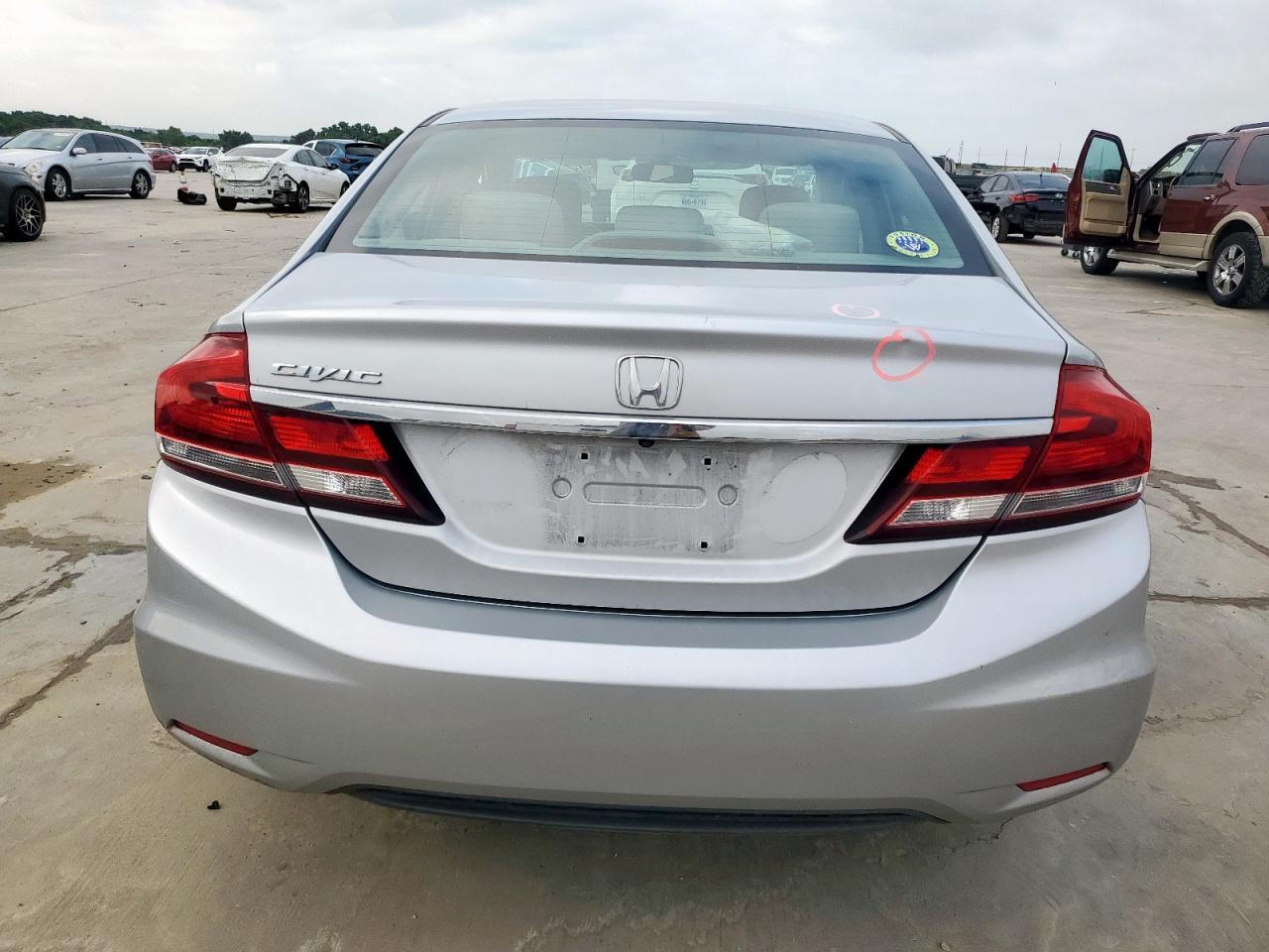2014 Honda Civic Ex VIN: 2HGFB2F87EH539541 Lot: 64920295