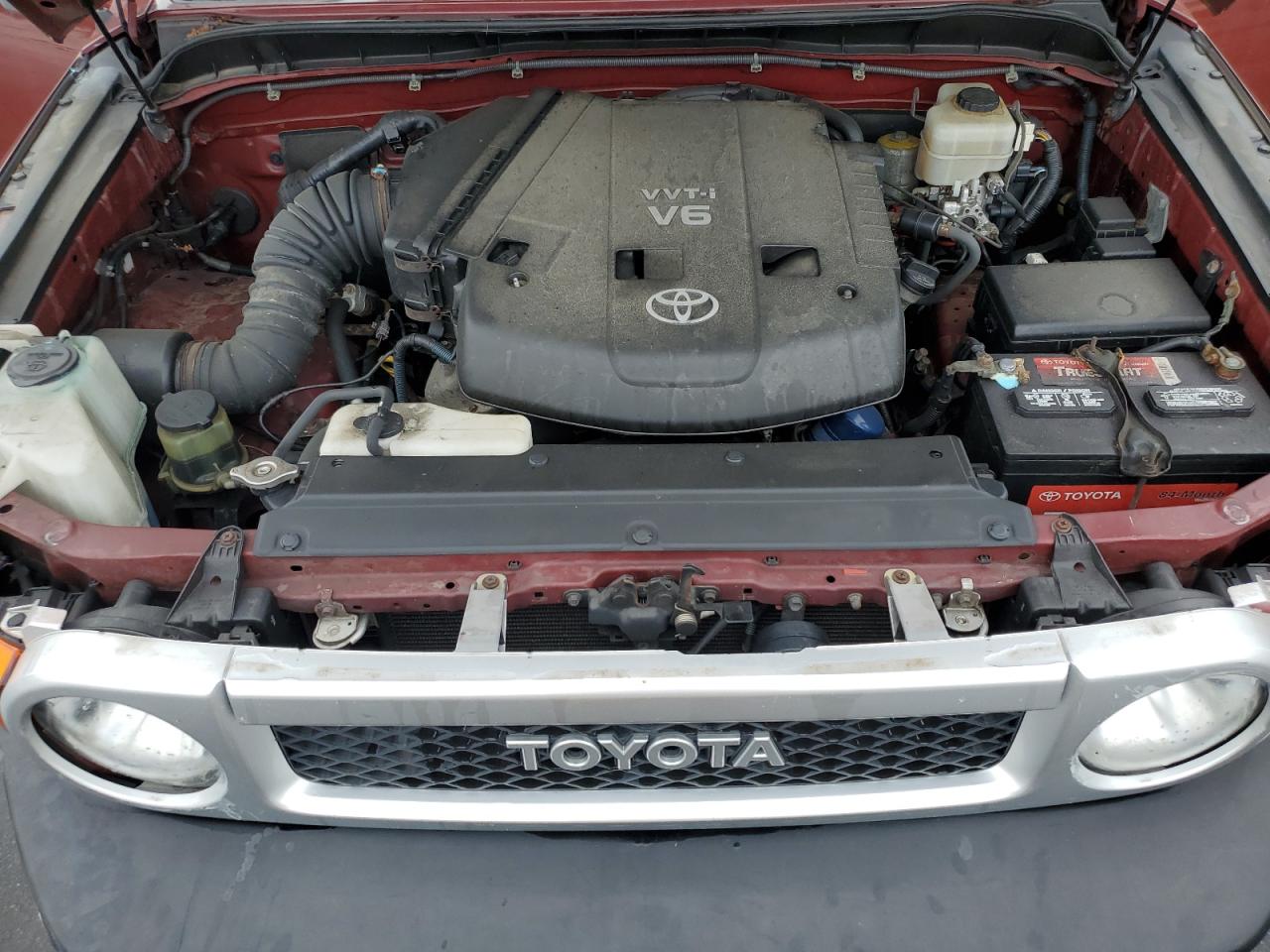 2008 Toyota Fj Cruiser VIN: JTEBU11F98K019857 Lot: 62321345