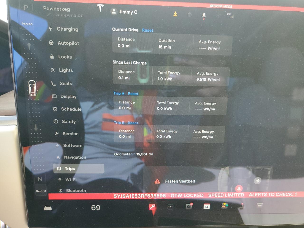 2024 Tesla Model S VIN: 5YJSA1E53RF535595 Lot: 64728185