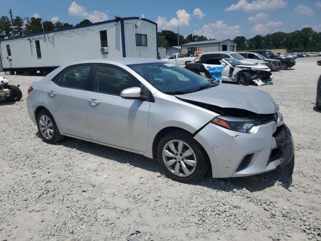  TOYOTA COROLLA 2015 Srebrny
