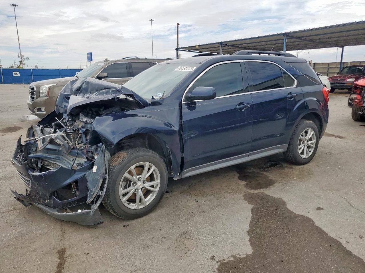 2016 Chevrolet Equinox Lt blue suv gas 2GNALCEK7G6282993 photo #1