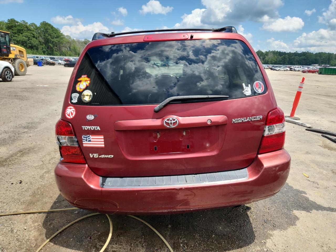 2005 Toyota Highlander Limited VIN: JTEEP21AX50115163 Lot: 64442175