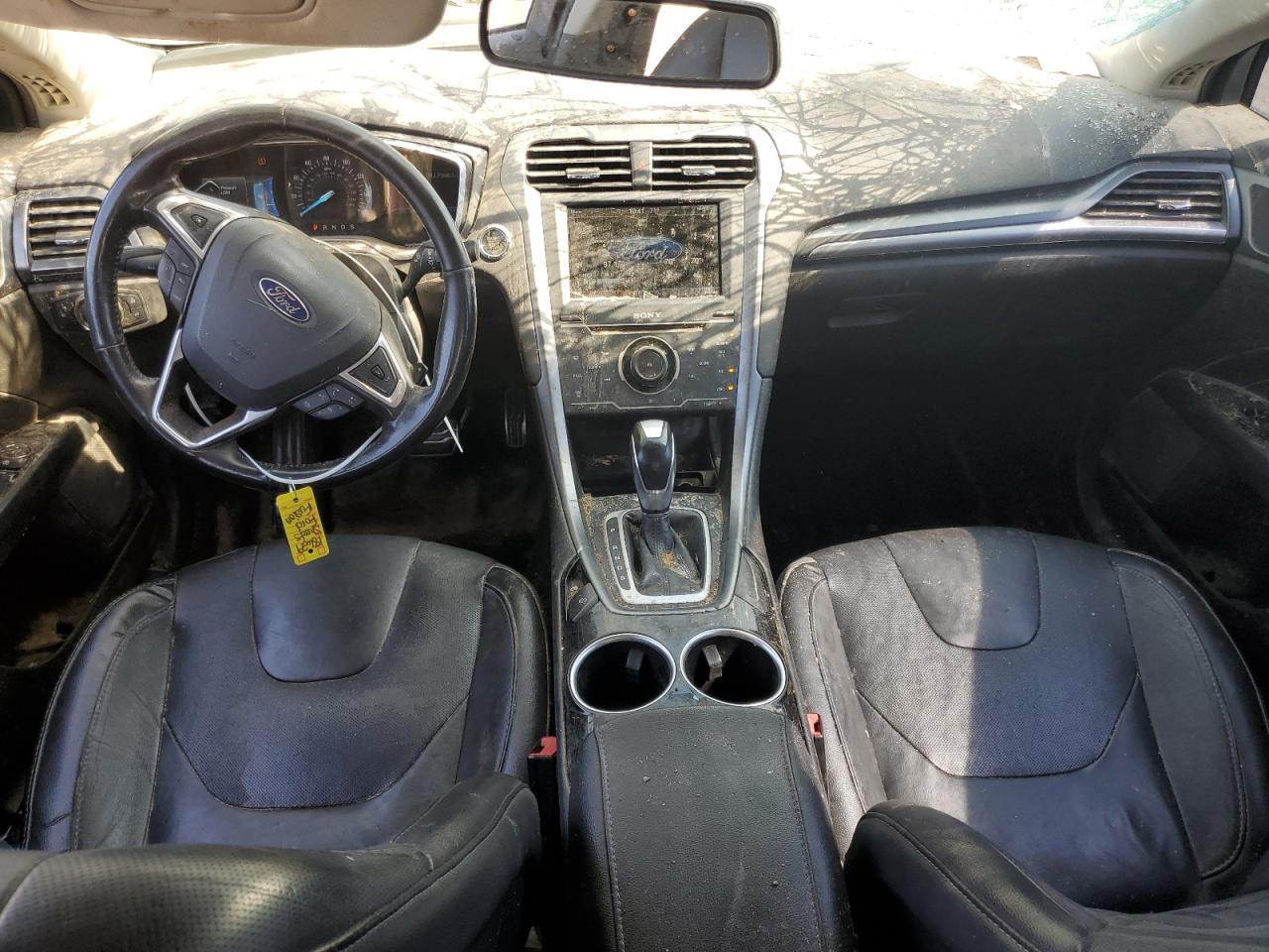 2013 Ford Fusion Titanium VIN: 3FA6P0K90DR343646 Lot: 64648655