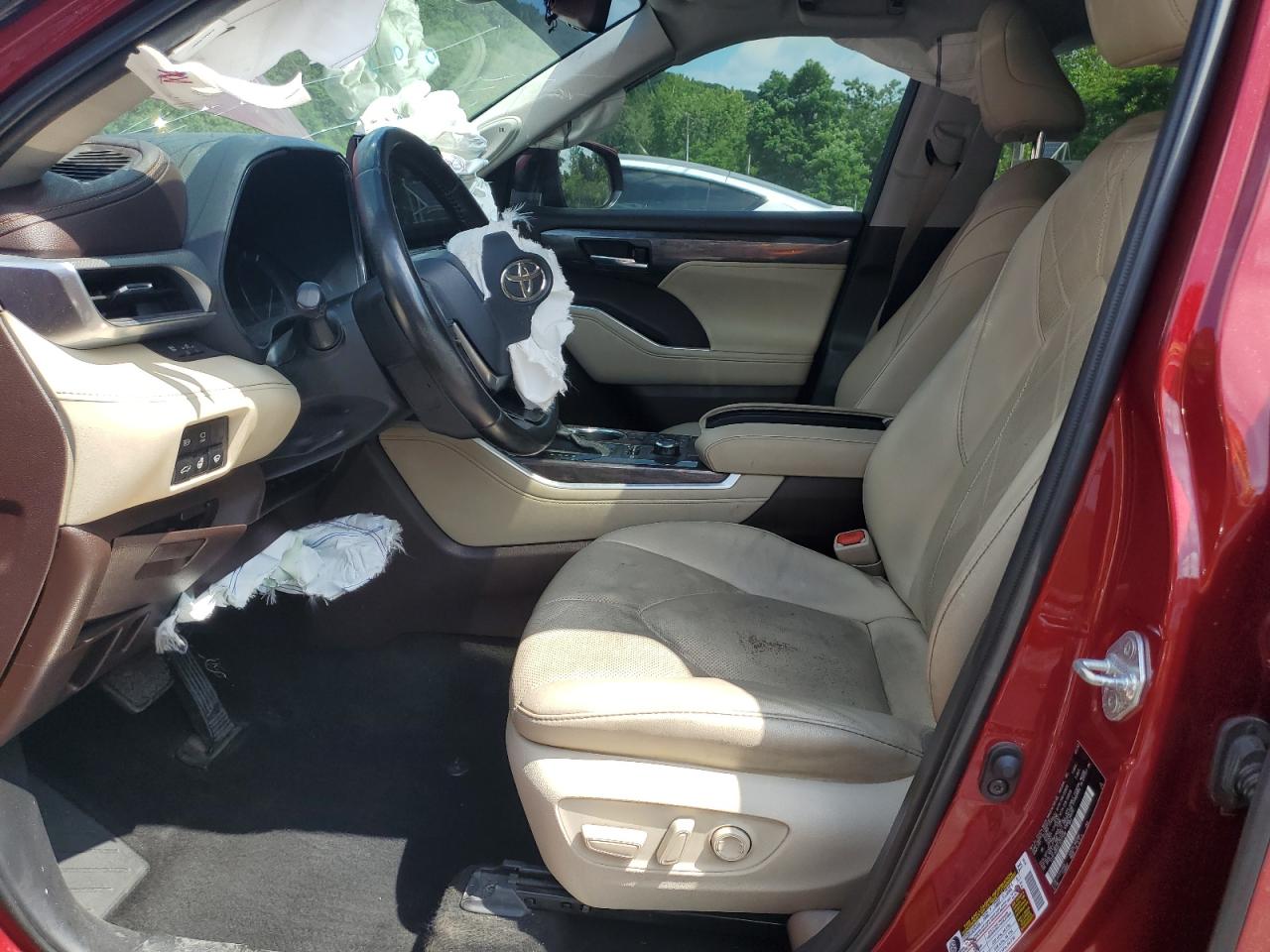 2020 Toyota Highlander Platinum VIN: 5TDFZRBHXLS037596 Lot: 62366805