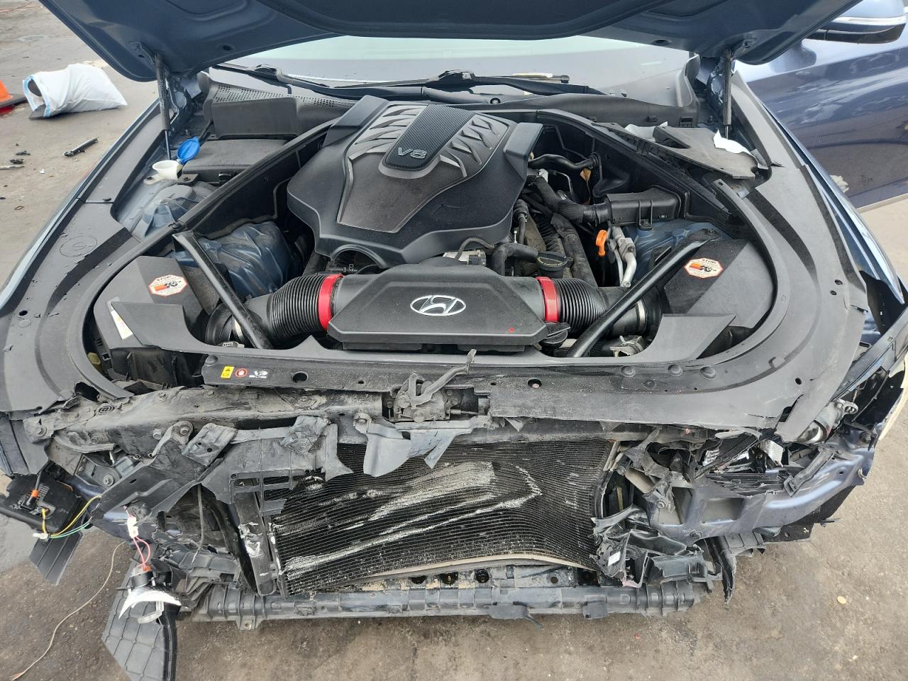 2015 Hyundai Genesis 5.0L VIN: KMHGN4JF6FU102619 Lot: 62697555