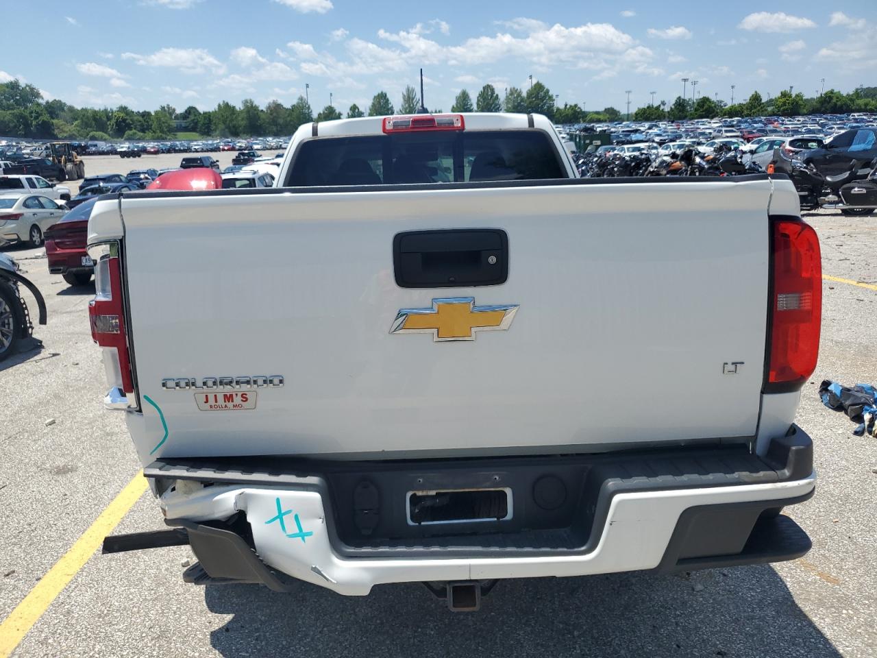 2016 Chevrolet Colorado Lt VIN: 1GCHTCE34G1117745 Lot: 62923215