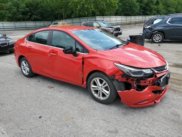  CHEVROLET CRUZE 2017 Czerwony