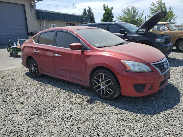  NISSAN SENTRA 2013 Czerwony