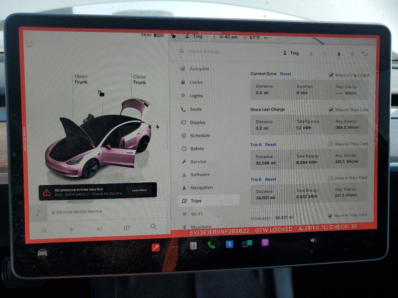 2022 Tesla Model 3 VIN: 5YJ3E1EB9NF265622 Lot: 64278135