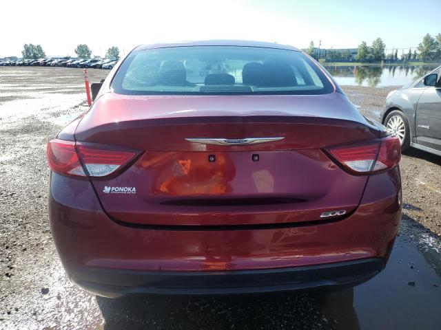 Sedans CHRYSLER 200 2016 Czerwony
