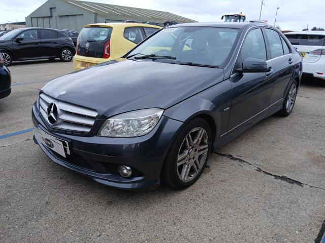 2011 MERCEDES BENZ C220 BLUEF for sale at Copart NEWBURY