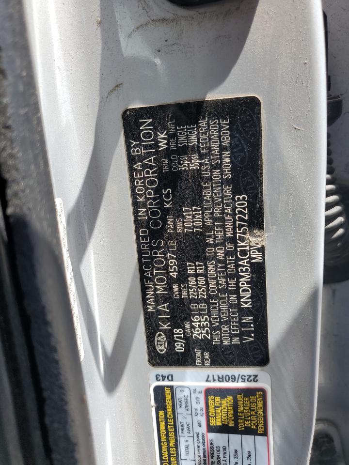 kndpm3ac1k7572203 KNDPM3AC1K7572203 2019 Kia Sportage Lx