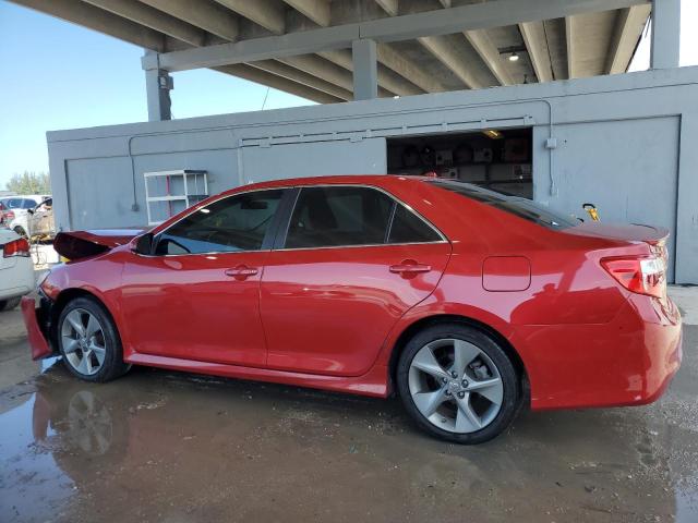  TOYOTA CAMRY 2014 Red