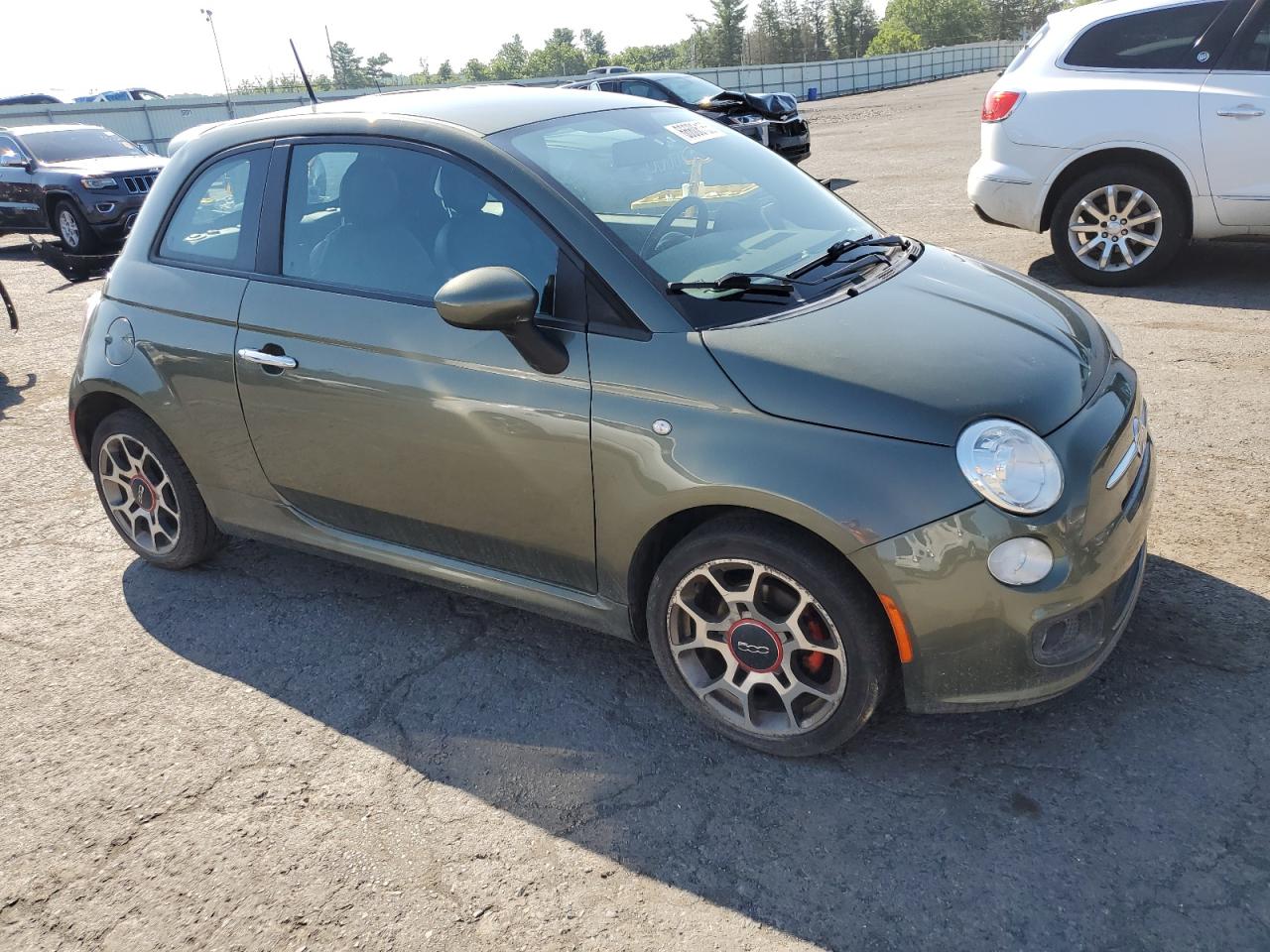 2012 Fiat 500 Sport VIN: 3C3CFFBR8CT200842 Lot: 66606155