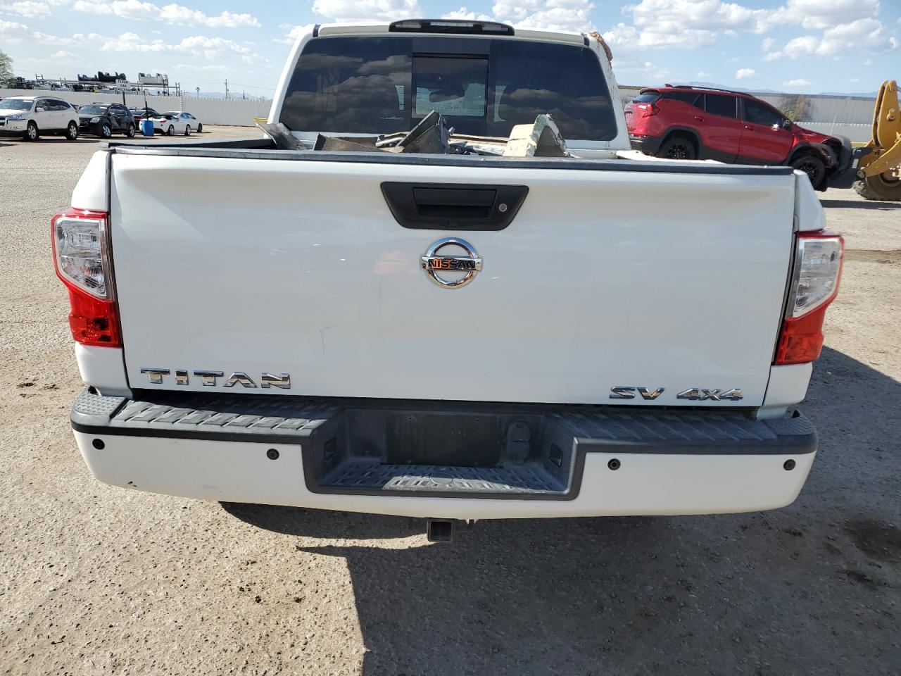 2017 Nissan Titan Sv VIN: 1N6AA1E50HN571138 Lot: 64628625