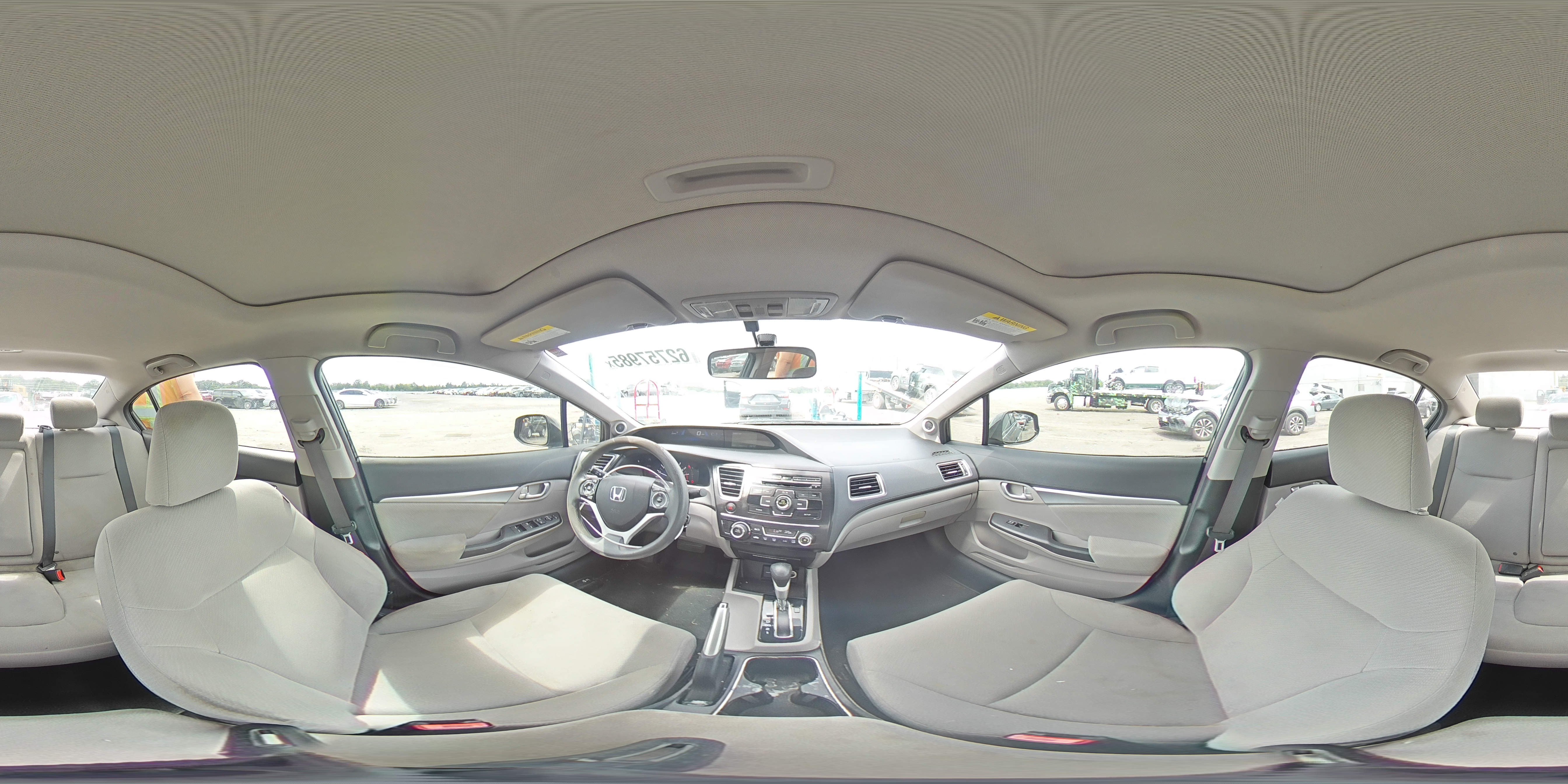 2013 Honda Civic Ex VIN: 2HGFB2F83DH543357 Lot: 62757985