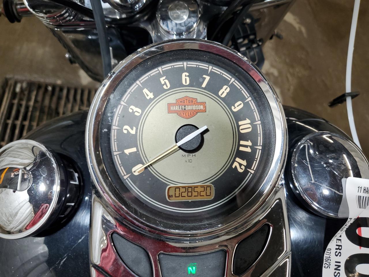 2011 Harley-Davidson Flstc VIN: 1HD1BW51XBB046816 Lot: 65239635