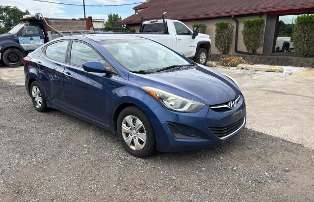 Sedans HYUNDAI ELANTRA 2016 Granatowy