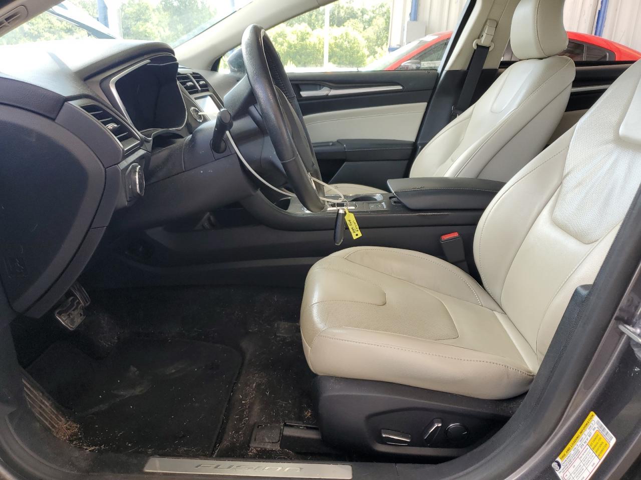 2017 Ford Fusion Titanium Hev VIN: 3FA6P0RU0HR383936 Lot: 65385315