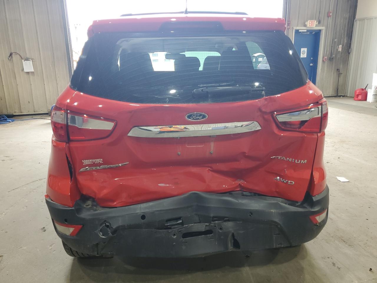 2019 Ford Ecosport Titanium VIN: MAJ6S3KL6KC288319 Lot: 63120445