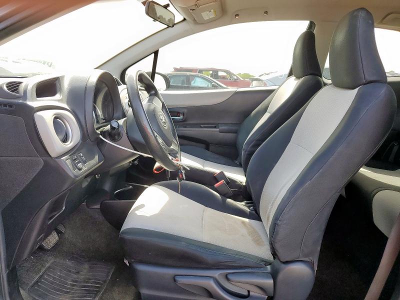 Hatchbacks TOYOTA YARIS 2012 Szary