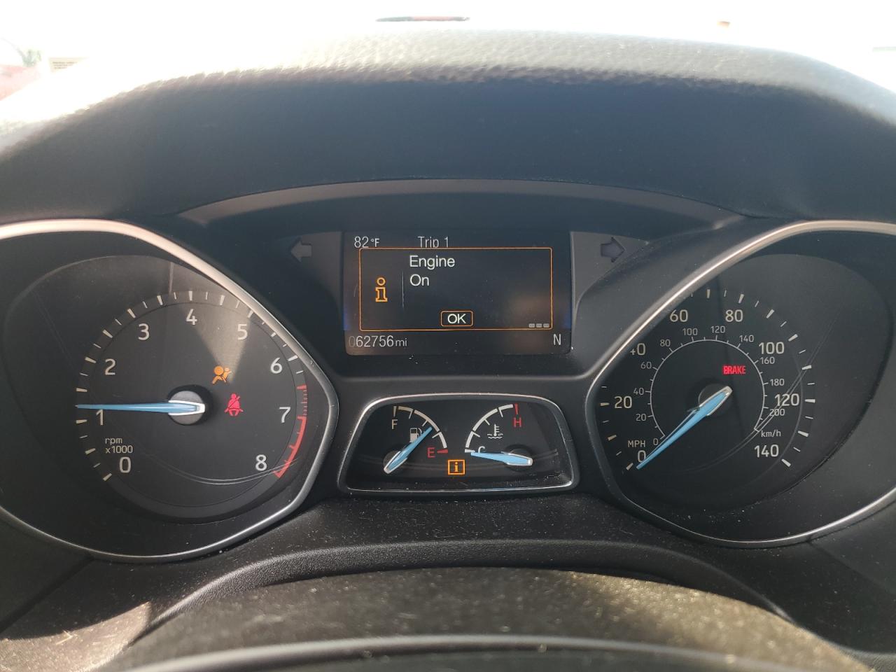 2016 Ford Focus Se VIN: 1FADP3F21GL228871 Lot: 63506525