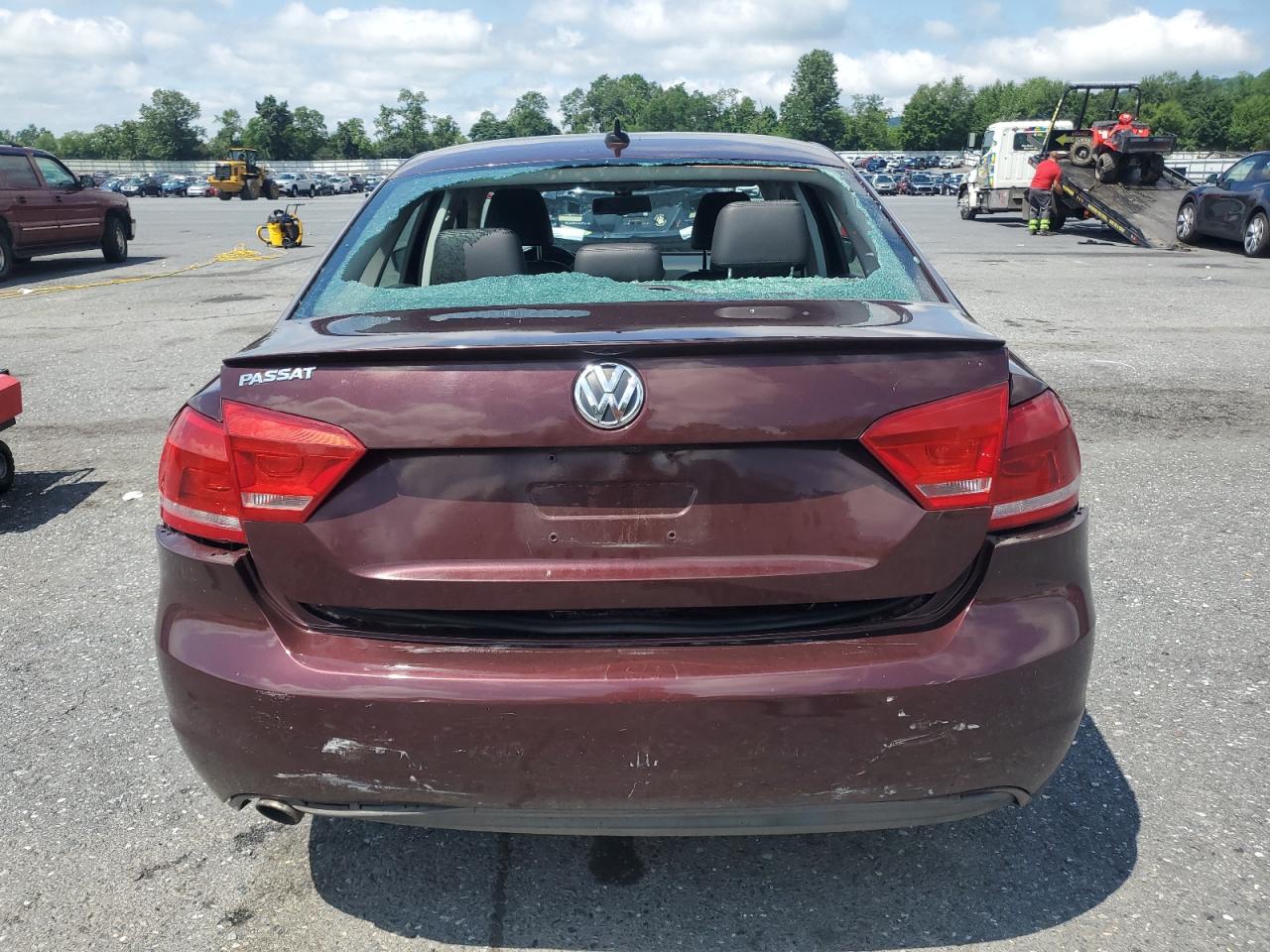 2014 Volkswagen Passat Sel VIN: 1VWCT7A34EC042258 Lot: 64764455