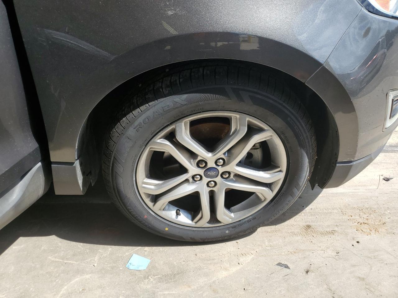 2017 Ford Edge Titanium VIN: 2FMPK4K96HBB57646 Lot: 65068995