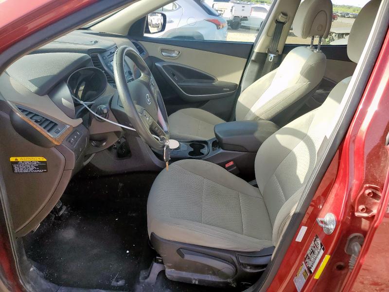 Parquets HYUNDAI SANTA FE 2016 Bordowy