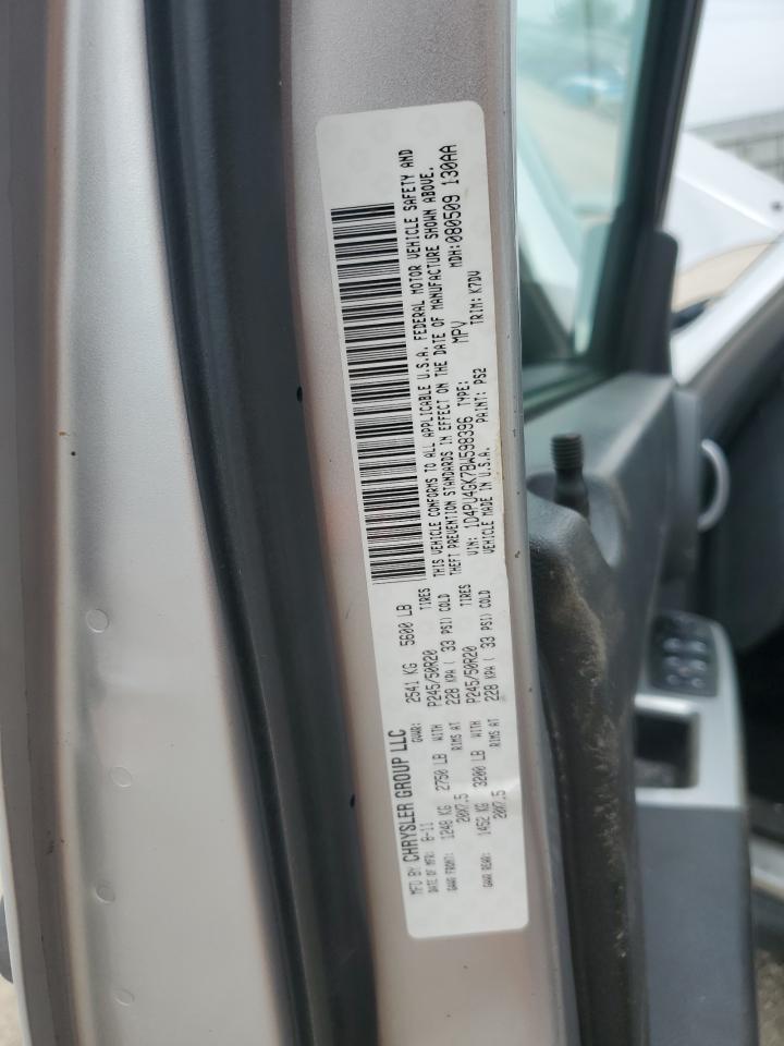 2011 Dodge Nitro Heat VIN: 1D4PU4GK7BW598396 Lot: 63698185