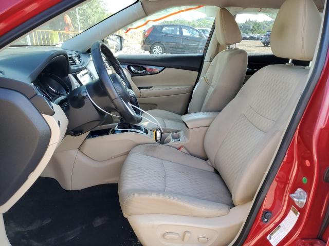  NISSAN ROGUE 2017 Czerwony