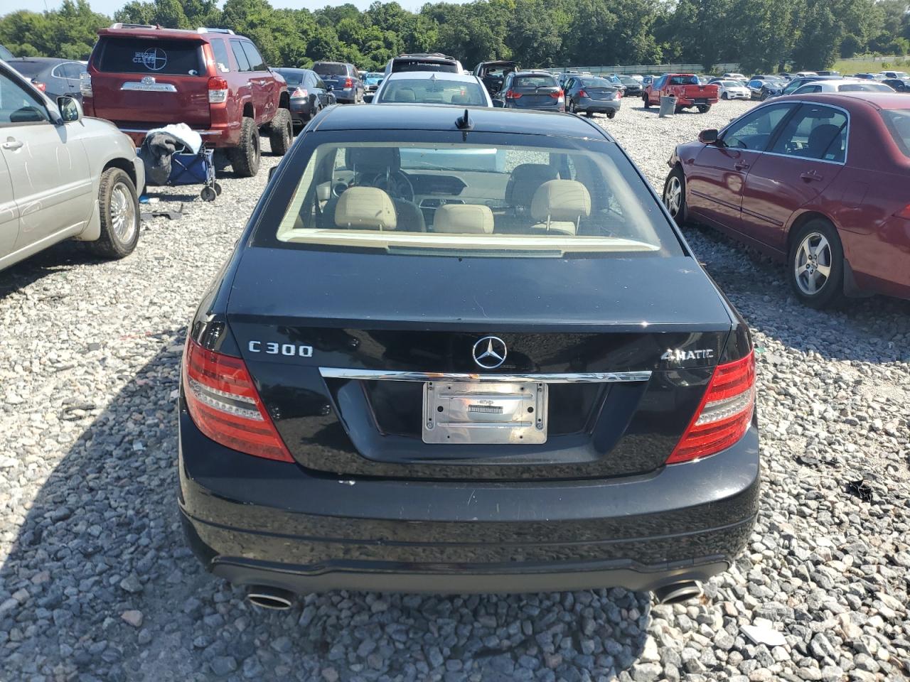 2012 Mercedes-Benz C 300 4Matic VIN: WDDGF8BB6CR202406 Lot: 62596955