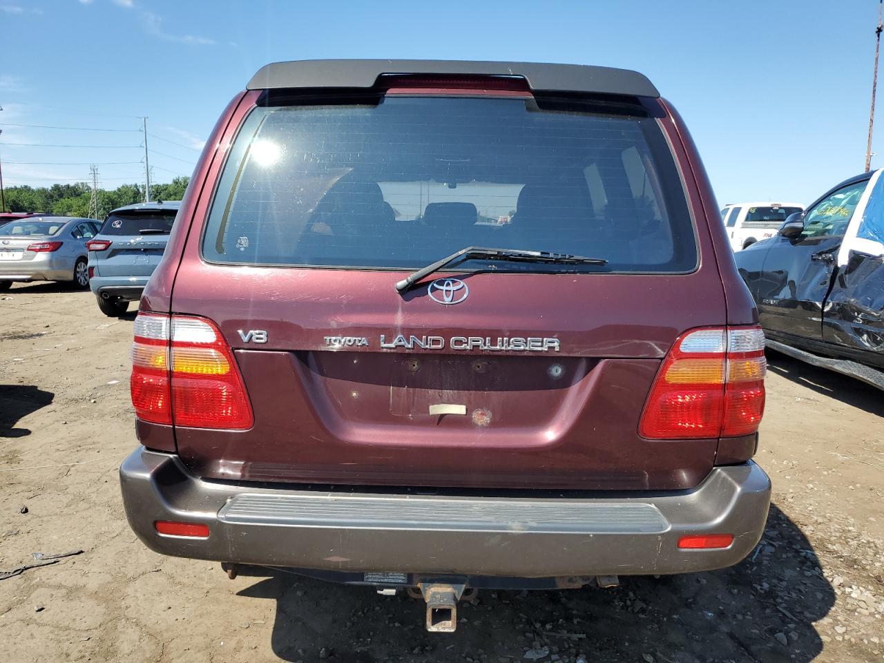 1998 Toyota Land Cruiser VIN: JT3HT05J8W0017346 Lot: 62078355