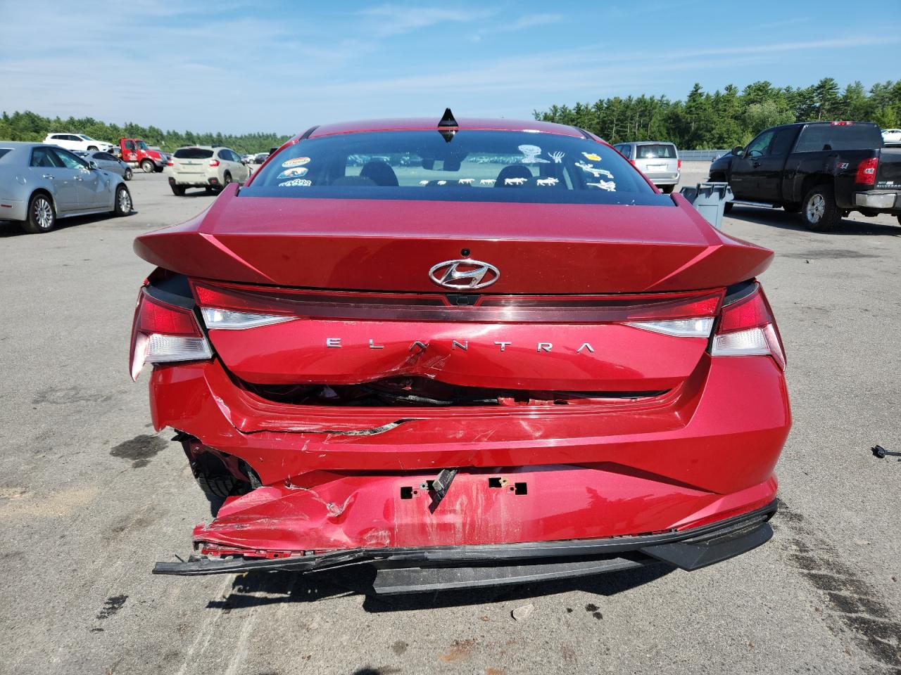 2022 Hyundai Elantra Sel VIN: KMHLS4AG9NU293354 Lot: 66320655