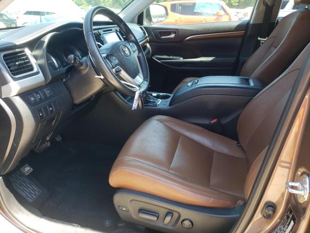  TOYOTA HIGHLANDER 2019 Brown