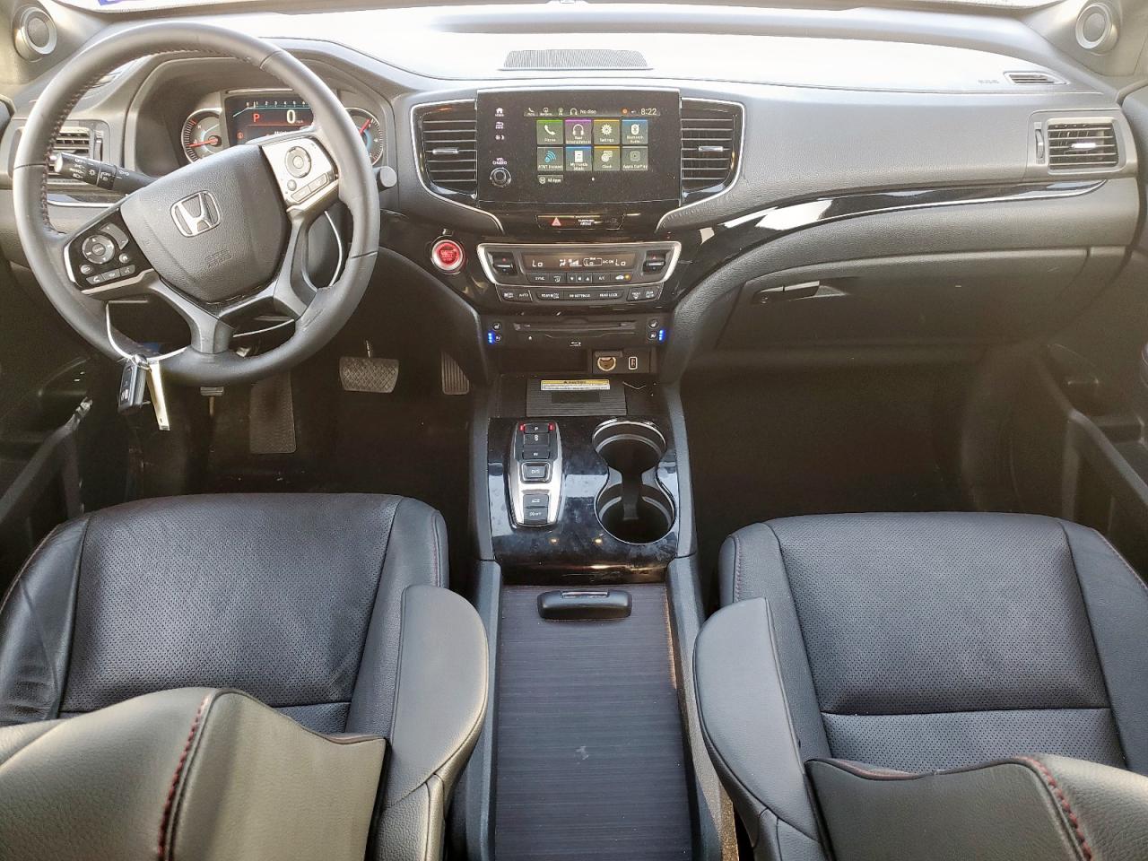 2022 Honda Pilot Black VIN: 5FNYF6H74NB023599 Lot: 64214835