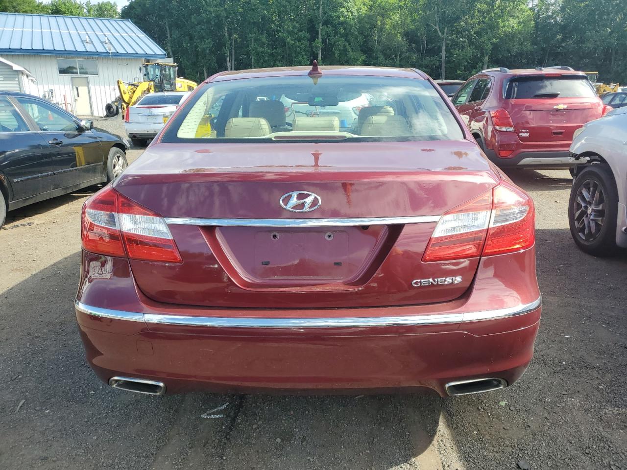 2013 Hyundai Genesis 3.8L VIN: KMHGC4DD9DU239793 Lot: 65138615